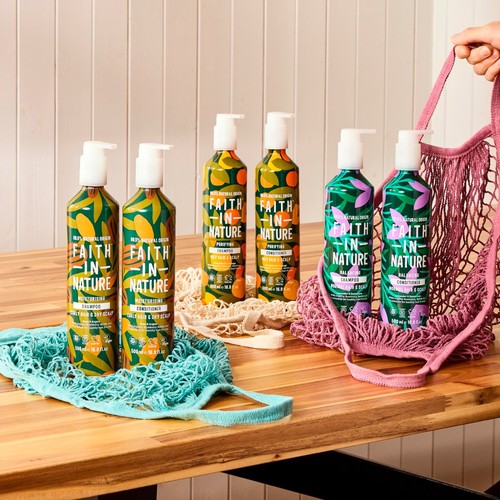 Faith In Nature Shea & Argan Shampoo 500ml in Aluminium Bottle thumbnail 8