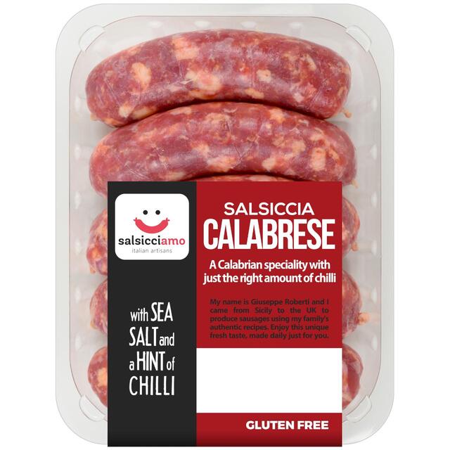 Salsicciamo Calabrese Sausage with Hint of Chilli