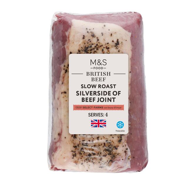 M&S Slow Roast Silverside of Beef Joint
