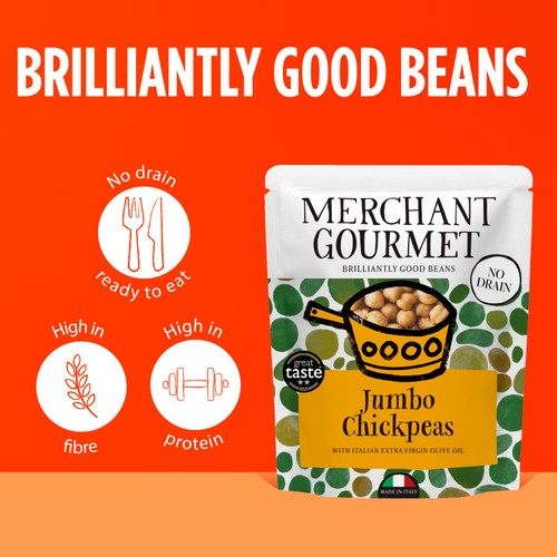 Merchant Gourmet - Jumbo Chickpeas thumbnail 4