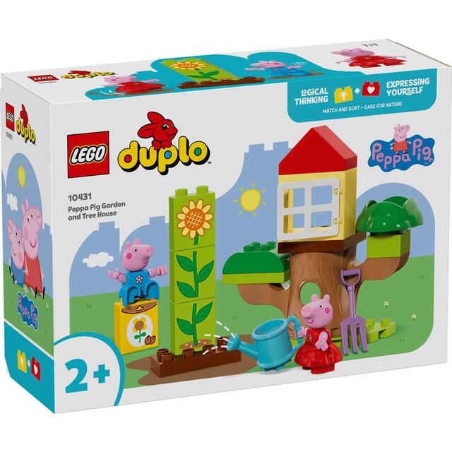 LEGO DUPLO Peppa Pig Garden and Tree House 10431, 2+