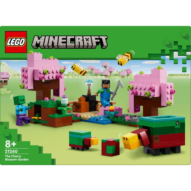 LEGO Minecraft The Cherry Blossom Garden 21260, 8+ thumbnail 3