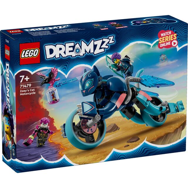 LEGO DREAMZzz Zoeys Cat Motorcycle 71479, 7+