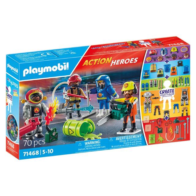 Playmobil 71468 My Figures - Fire Rescue