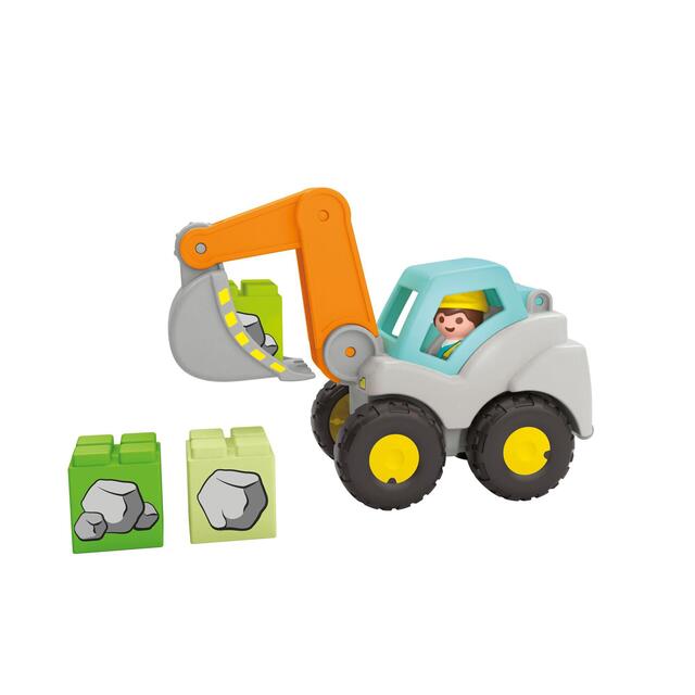 Playmobil 71684 JUNIOR - Shovel Excavator thumbnail 2