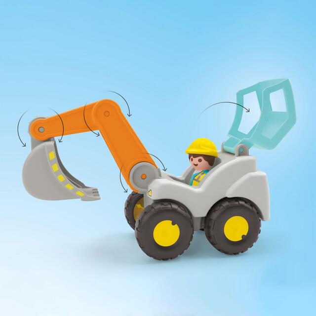 Playmobil 71684 JUNIOR - Shovel Excavator thumbnail 4