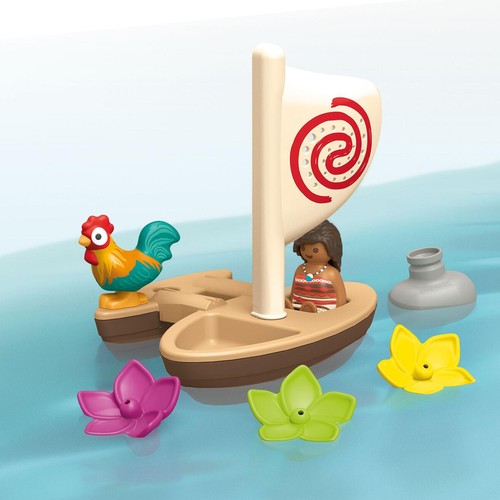 Playmobil 71459 JUNIOR AQUA & Disney - Moana's Sail Boat thumbnail 4