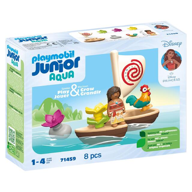 Playmobil 71459 JUNIOR AQUA & Disney - Moana's Sail Boat