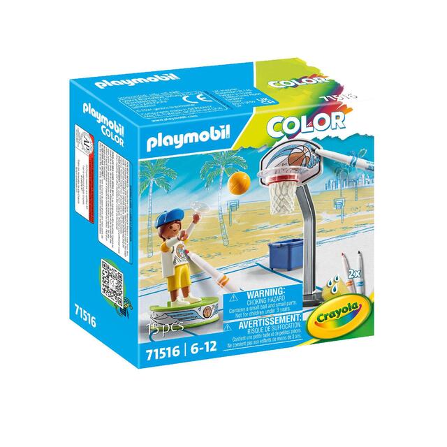 Playmobil 71516 Color - Basketball Player