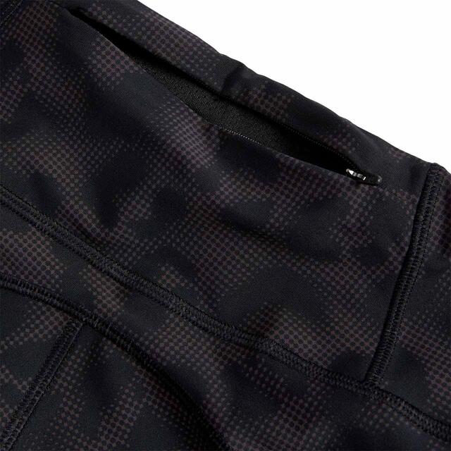 M&S Womens Go Move Printed High Waisted Gym Leggings, 8-18, Black thumbnail 2