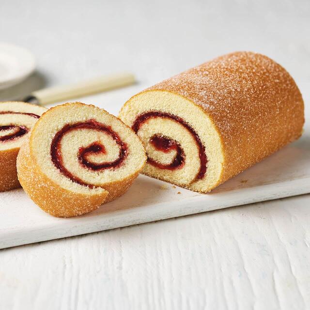 M&S Raspberry Sponge Roll thumbnail 2