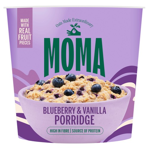 MOMA Blueberry & Vanilla Porridge Pot