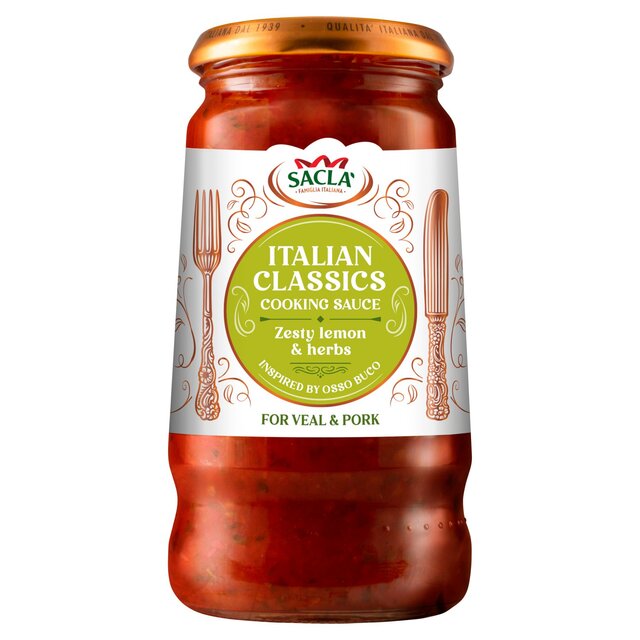 Sacla' Osso Buco Sauce with Zesty Lemon & Herbs