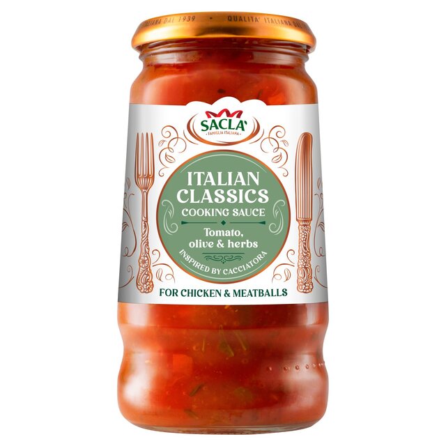 Sacla' Cacciatora Sauce with Tomato, Olive and Herbs