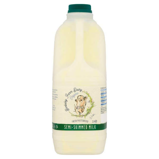 Berkeley Farm Dairy Organic Semi Skimmed Milk