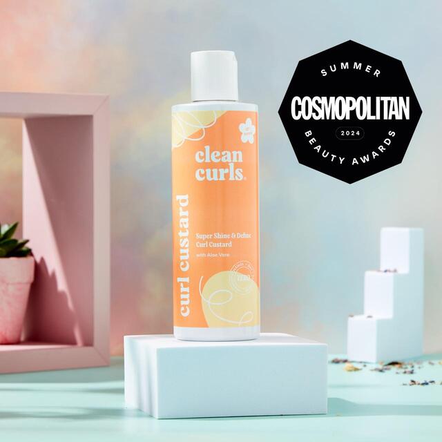 Clean Curls Super Shine & Define Curl Custard thumbnail 4
