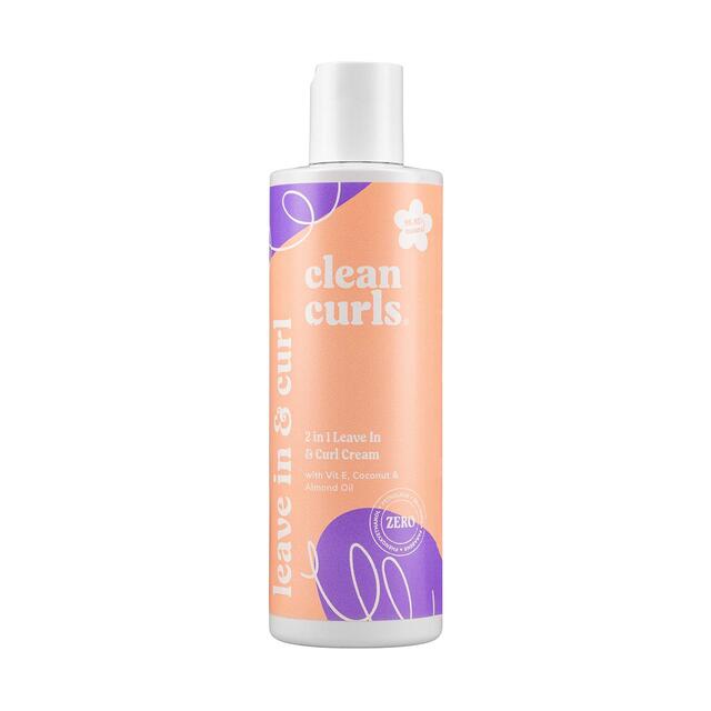 Clean Curls  2 In 1 Leave In & Curl