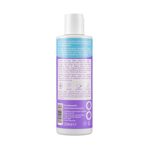 Clean Curls Super Slip Detangling Conditioner thumbnail 2