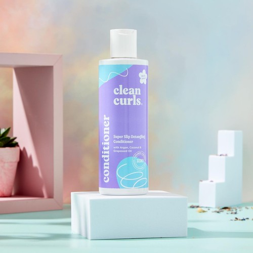 Clean Curls Super Slip Detangling Conditioner thumbnail 5