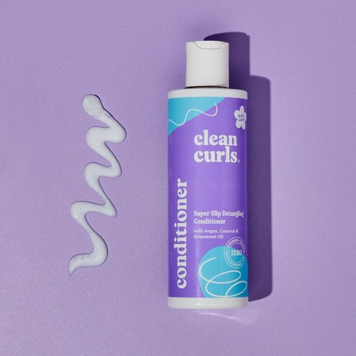 Clean Curls Super Slip Detangling Conditioner thumbnail 6