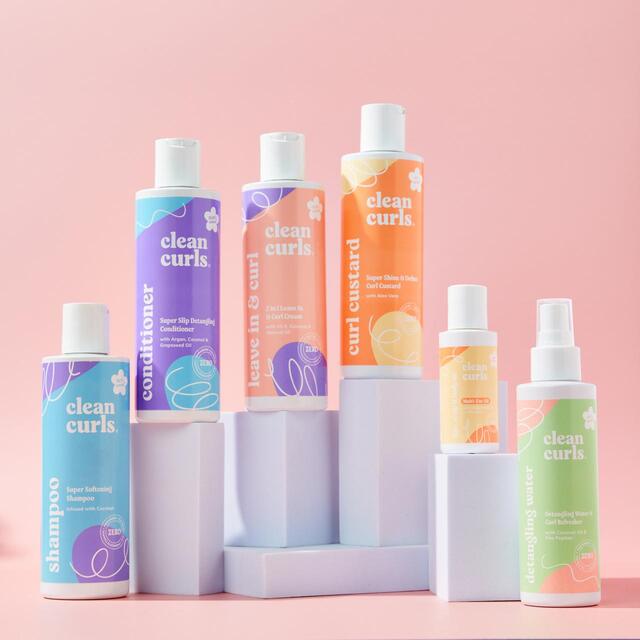 Clean Curls Super Slip Detangling Conditioner thumbnail 3