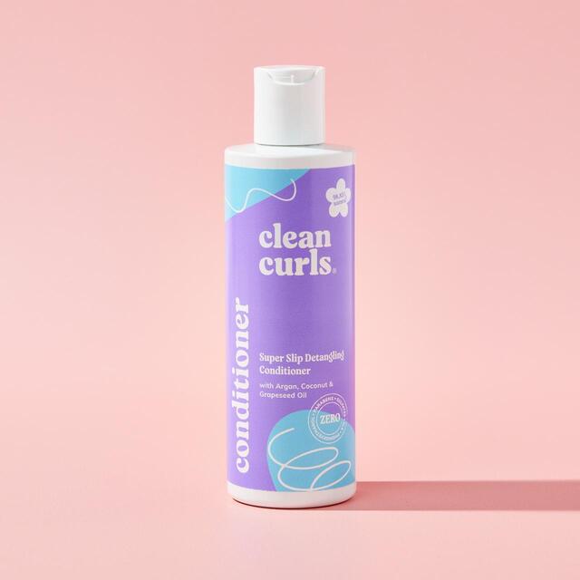 Clean Curls Super Slip Detangling Conditioner thumbnail 4