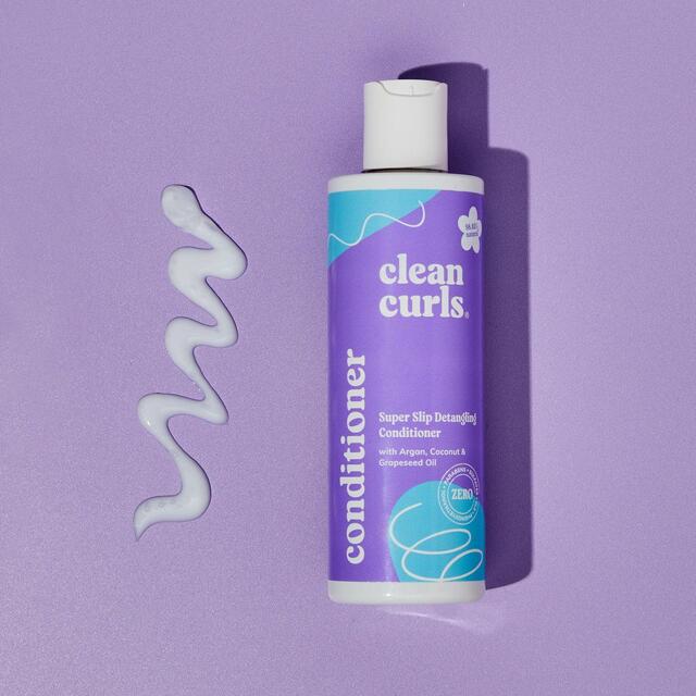 Clean Curls Super Slip Detangling Conditioner thumbnail 6
