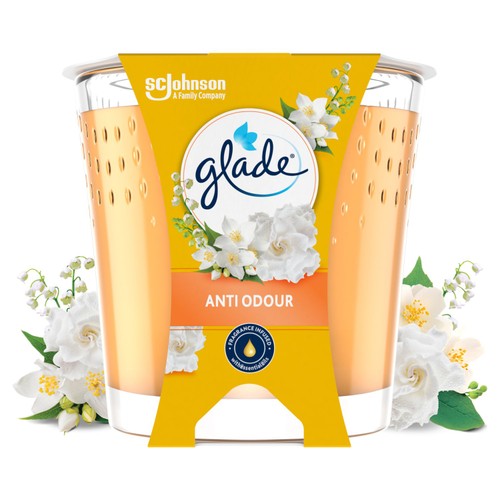 Glade Candle, Small Scented Candle, Anti-Odour