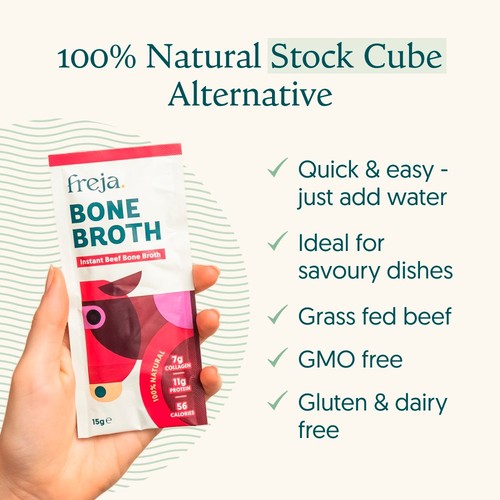 Freja Classic Beef Instant Bone Broth thumbnail 5