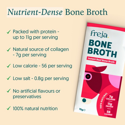 Freja Classic Beef Instant Bone Broth thumbnail 8