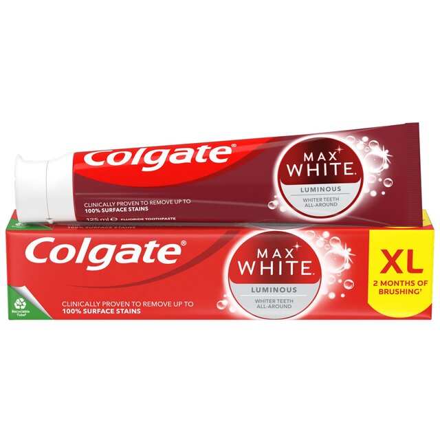 Colgate Max White Luminous Teeth Whitening Toothpaste