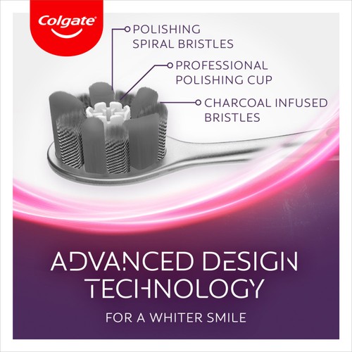 Colgate Max White Ultra Teeth Whitening Manual Toothbrush thumbnail 4