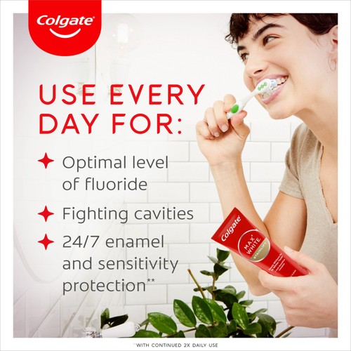 Colgate Max White Stainlift Teeth Whitening Toothpaste thumbnail 3