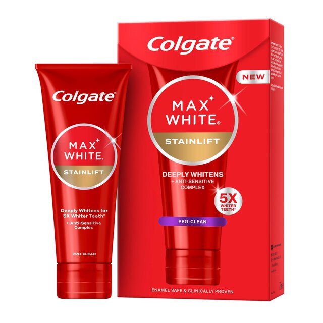 Colgate Max White Stainlift Teeth Whitening Toothpaste