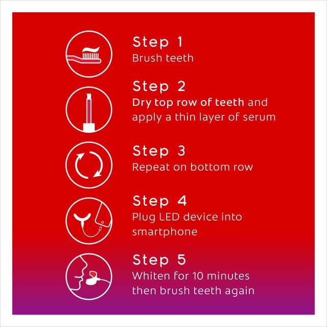 Colgate Max White Ultimate At Home LED Teeth Whitening Kit thumbnail 2