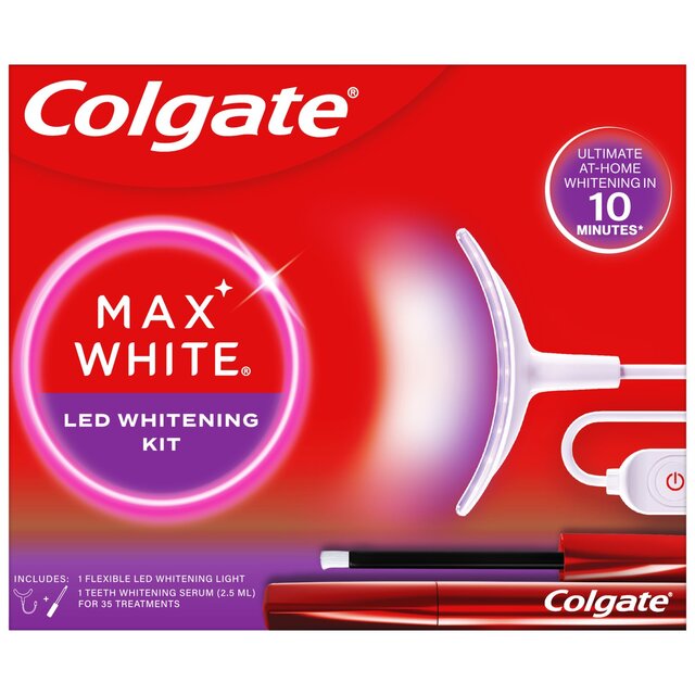 Colgate Max White Ultimate At Home LED Teeth Whitening Kit thumbnail 6