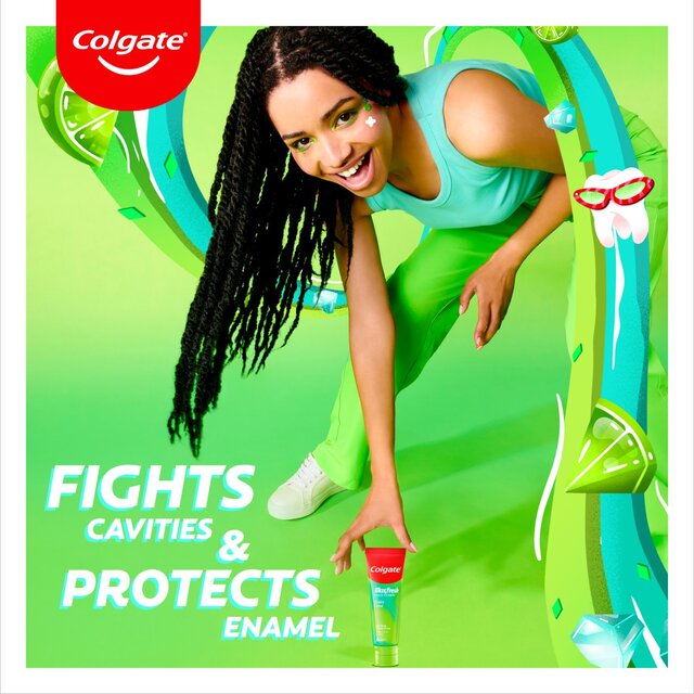 Colgate Max Fresh Fruit Fusions Zesty Lime Toothpaste thumbnail 4