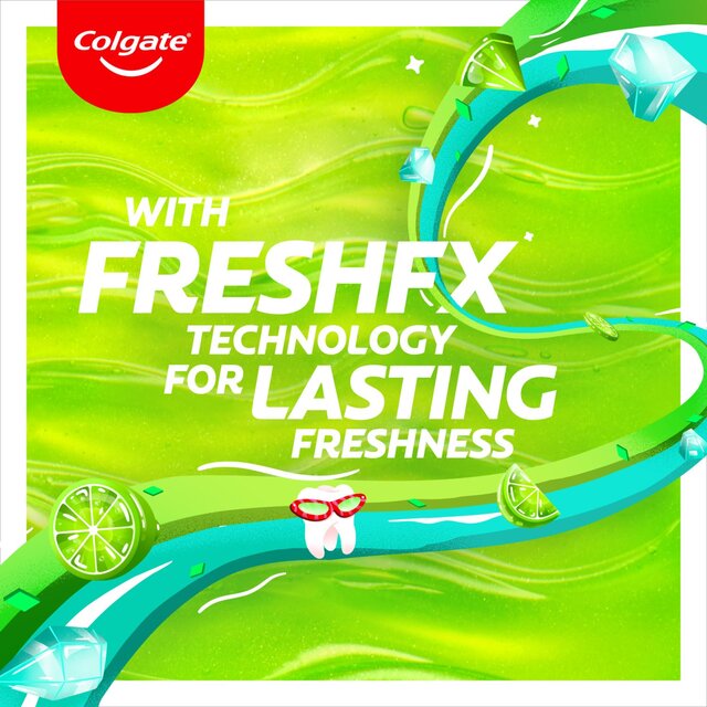 Colgate Max Fresh Fruit Fusions Zesty Lime Toothpaste thumbnail 5