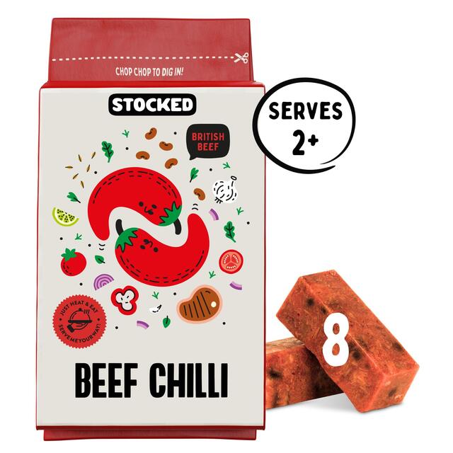 STOCKED Beef Chilli Ready Meal