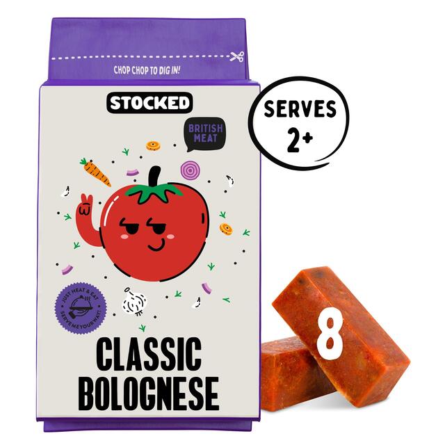 STOCKED Classic Bolognese Ready Meal