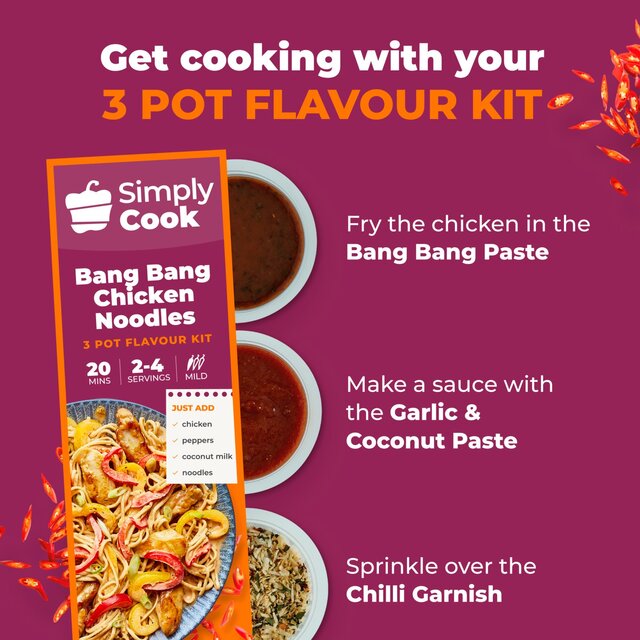 Simply Cook Bang Bang Chicken Noodles thumbnail 2