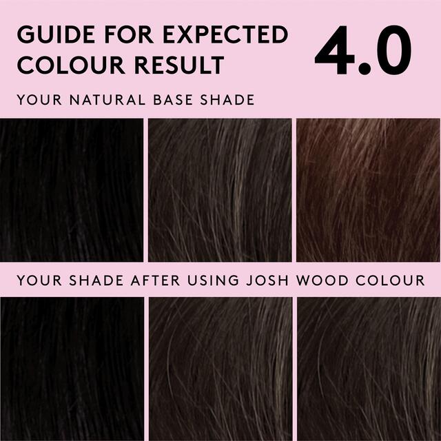 Josh Wood Colour Permanent Colour Kit 4.0 (Darkest Brown) thumbnail 3