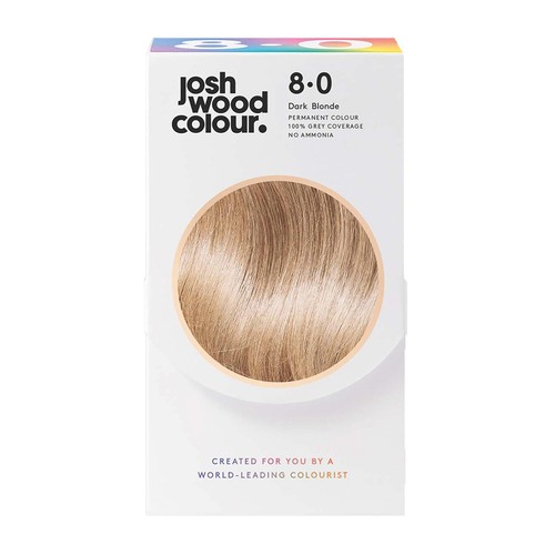 Josh Wood Colour Permanent Hair Colour Kit Shade 8.0 (Dark Blonde)