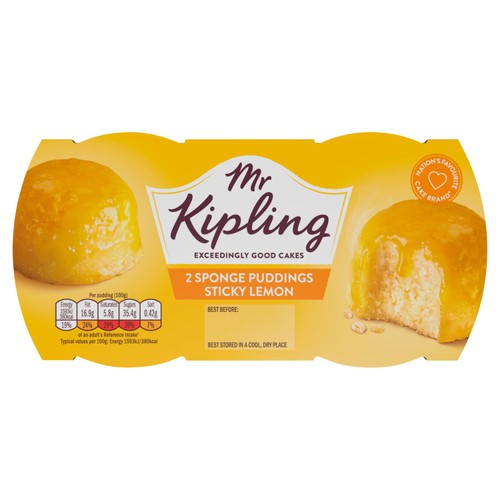 Mr Kipling Lemon Sponge Pudding Desserts thumbnail 2
