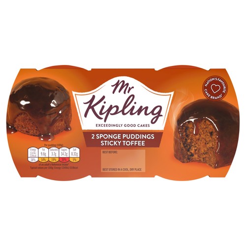 Mr Kipling Sticky Toffee Sponge Pudding Desserts thumbnail 2