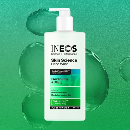 INEOS Skin Science Geranium & Mint Handwash thumbnail 10