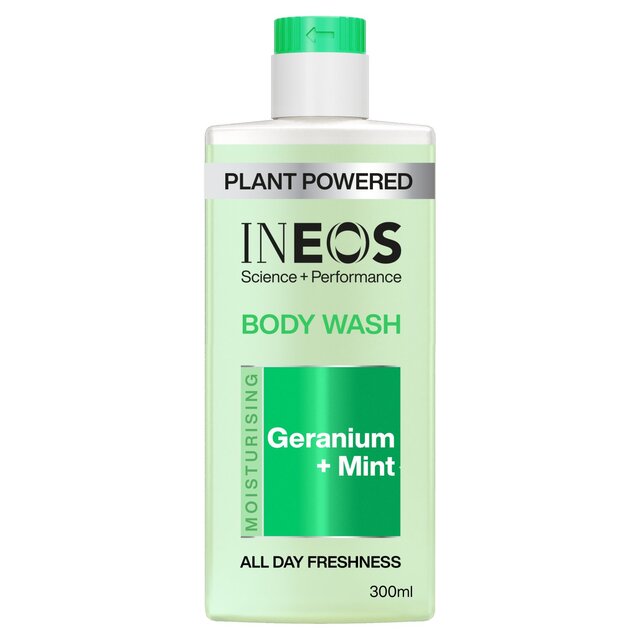 INEOS Skin Science Geranium & Mint Body Wash