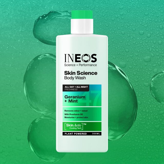 INEOS Skin Science Geranium & Mint Body Wash thumbnail 2