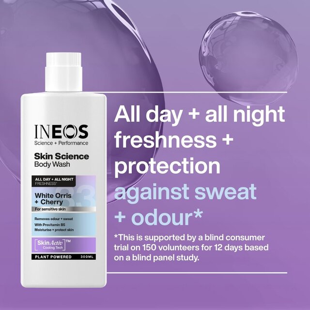 INEOS Skin Science White Orris & Cherry Body Wash thumbnail 6