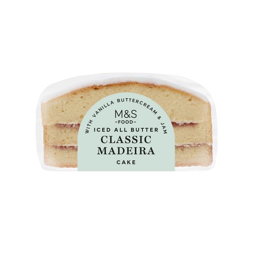 M&S Iced Madeira Cake
